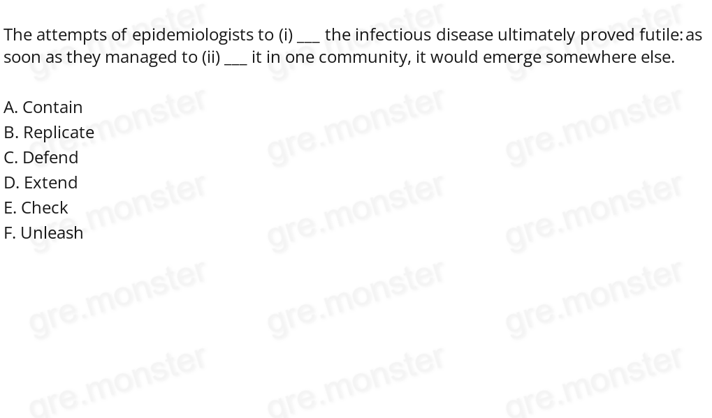 The scientist warned that global warming might (i) ___ a dangerous (ii) ___ of some mosquito-borne disease, resulting in an increasing number of epidemics around the world.
