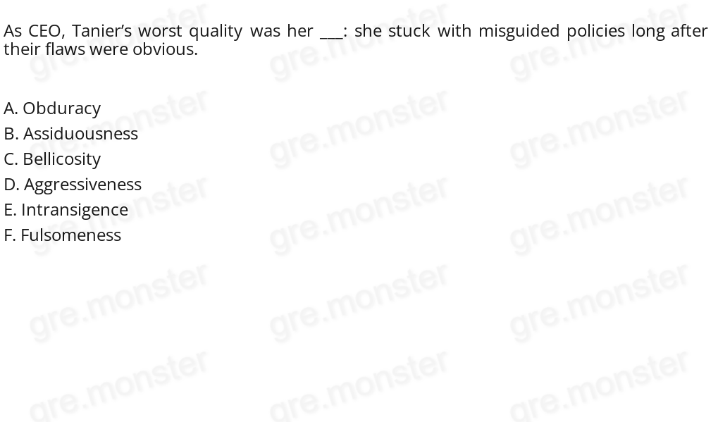 The employer blamed the staff member’s lack of productivity on ___ rather than incompetence, claiming that the man knew how to do his job but was too lazy to apply himself.
