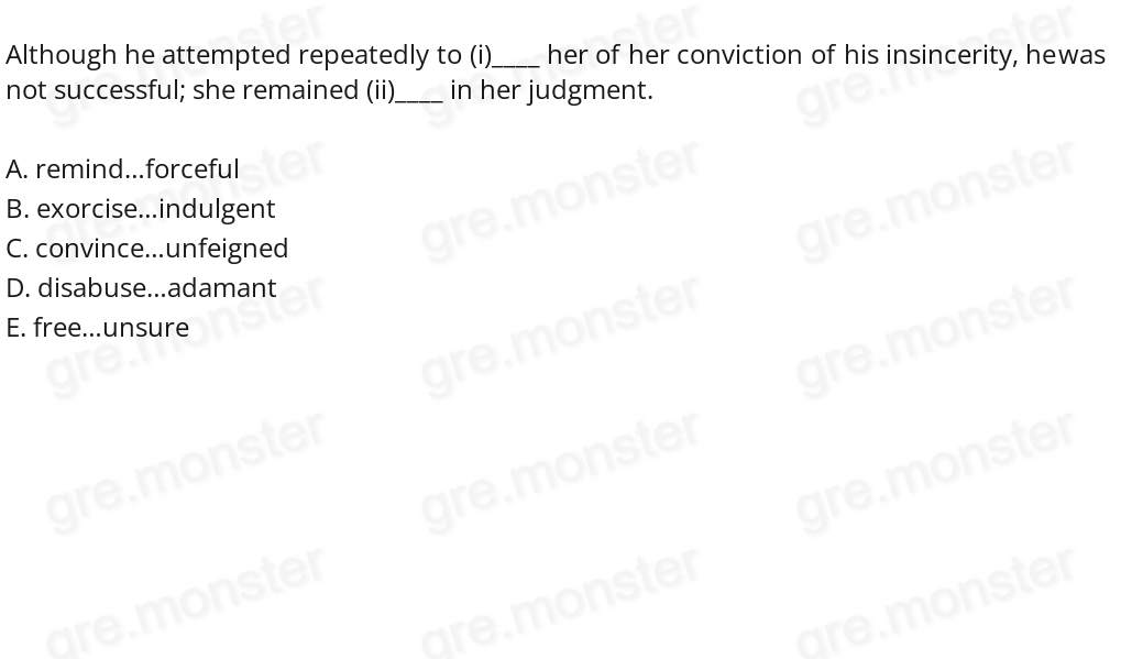 While Parker is very outspoken on issues she cares about, she is not (i)____; she concedes the (ii)____ of opposing arguments when they expose weaknesses inherent in her own. 
